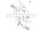 SUZUKI RM80 V (1997) (E24) 24 - HANDLE LEVER