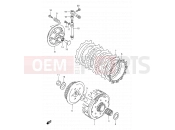 SUZUKI RM80 W (1998) (E24) 10 - CLUTCH