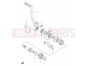 SUZUKI RM80 W (1998) (E24) 13 - KICK STARTER