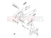 SUZUKI RM80 W (1998) (E24) 33 - REAR SWINGING ARM