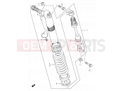 SUZUKI RM80 W (1998) (E24) 34 - SHOCK ABSORBER
