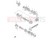 11 - TRANSMISSION - Suzuki RM80 X (1999) (E24)