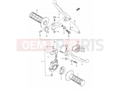 SUZUKI RM80 V (1997) (E03,E28,E33) 24 - HANDLE LEVER