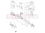 5 - CRANKSHAFT - Suzuki RM80 W (1998) (E03,E28,E33)
