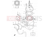 1 - CYLINDER - Suzuki RM80 X (1999) (E03,E28,E33)
