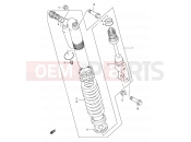 34 - SHOCK ABSORBER - Suzuki RM80 X (1999) (E03,E28,E33)
