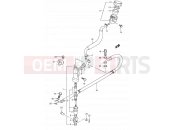 38 - REAR MASTER CYLINDER - Suzuki RM80 X (1999) (E03,E28,E33)