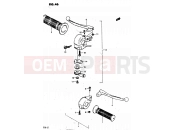 46 - HANDLE SWITCH (E22) - Suzuki RV50 X (1999)