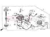 HONDA SES1504 Dylan 150 2004 E-17 CARBURETOR