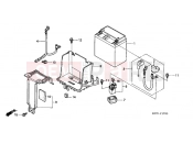 HONDA SES1504 Dylan 150 2004 F-17 BATTERY