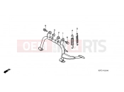 HONDA SES1504 Dylan 150 2004 F-20 SUPPORT