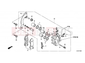 HONDA NSC110MPDC NSC110MPD 2012 F-18 FRONT BRAKE CALIPER