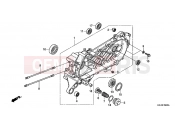 HONDA NSC110MPDE NSC110MPDE 2014 E-19-20 LEFT CRANKSHAFT