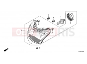 HONDA NSC110MPDE NSC110MPDE 2014 F-1 HEADLIGHT