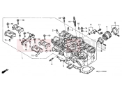 HONDA CB1300A5 CB1300 2005 E-2 CYLINDER HEAD