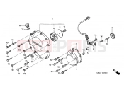 HONDA CB1300A5 CB1300 2005 E-6 RIGHT CRANKSHAFT COVER