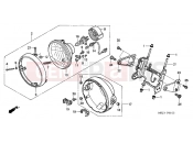 HONDA CB1300A5 CB1300 2005 F-1 HEADLIGHT (1)