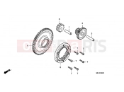 E-8 CLUTCH COUPLING START - Honda CB1300A7 CB1300 Super Four ABS 2007