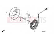 E-10 GENERATOR - Honda CB1300A7 CB1300 Super Four ABS 2007