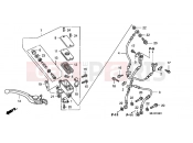 F-4-1 FRONT MASTER CYLINDER (CB1300A / SA) - Honda CB1300A7 CB1300 Super Four ABS 2007
