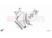 E-4 TIMING CHAIN ​​/ TENSIONER - Honda CB500XAE CB500X ABS 2014