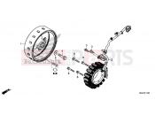 E-11 GENERATOR - Honda CB500XAE CB500X ABS 2014