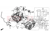 E-15 CRANKSHAFT - Honda CB500XAE CB500X ABS 2014