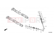HONDA CBF1000FC CBF1000F 2012 E-3 CAMSHAFT / VALVE