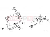 HONDA CBF1000FC CBF1000F 2012 F-4 SWITCH / CABLE