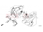 HONDA CBF1000FC CBF1000F 2012 F-45 FRONT ENGINE HOUSING