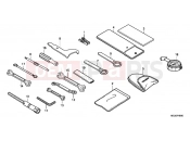 HONDA CBF1000FC CBF1000F 2012 F-48 TOOLS