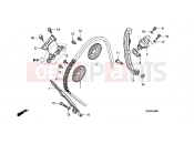 E-4 TIMING CHAIN ​​/ TENSIONER - Honda CBF1000FAA CBF1000F ABS 2010