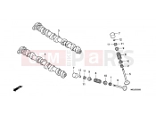 HONDA CBF1000FAB CBF1000F ABS 2011 E-3 CAMSHAFT / VALVE
