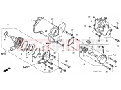 HONDA CBF1000FAB CBF1000F ABS 2011 E-10 WATER PUMP