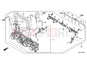 E-18 THROTTLE HOUSING - Honda CBF1000FAC CBF1000F ABS 2012