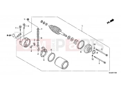 HONDA CBF1000FAE CBF1000F ABS 2014 E-11 STARTER ENGINE