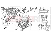 HONDA CBF1000FAE CBF1000F ABS 2014 E-13 CRANKSHAFT