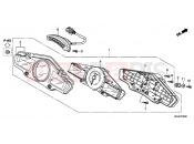 HONDA CBF1000FAE CBF1000F ABS 2014 F-2 METER