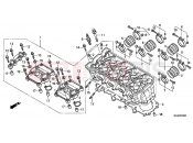 E-2 CYLINDER HEAD - Honda CBF1000FTC CBF1000FT 2012
