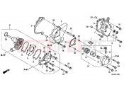 E-10 WATER PUMP - Honda CBF1000FTC CBF1000FT 2012