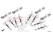 HONDA CTX1300AE CTX1300A 2014 E-3 CAMSHAFT / VALVE