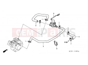 HONDA VFR8002 INTERCEPTOR 2002 E-18 AIR BLOW CONT. VALVE