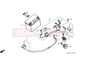 HONDA VFR8002 INTERCEPTOR 2002 F-31 BATTERY