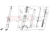F-10 FRONT FORK - Honda VFR800FIY INTERCEPTOR 2000