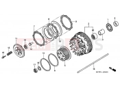 HONDA VFR800A2 INTERCEPTOR ABS 2002 E-6 CLUTCH