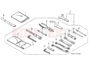 HONDA VFR800A2 INTERCEPTOR ABS 2002 F-35 TOOLS