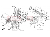 E-9 WATER PUMP - Honda VFR800A3 INTERCEPTOR ABS 2003