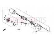 E-10 STARTER ENGINE - Honda VFR800A3 INTERCEPTOR ABS 2003
