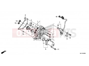 HONDA CTX700DF CTX700A 2015 E-20 TRANSMISSION GEAR
