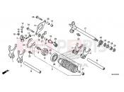 HONDA CTX700DF CTX700A 2015 E-21-1 TRANSMISSION DRUM (CTX700D)